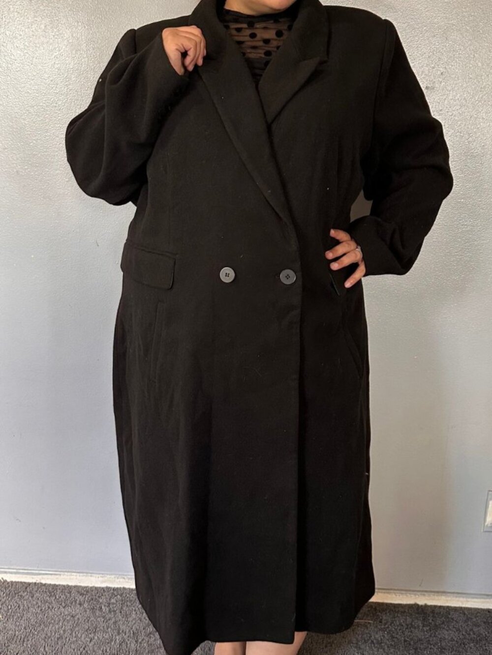 City Chic Heavy Weight Trench XXL